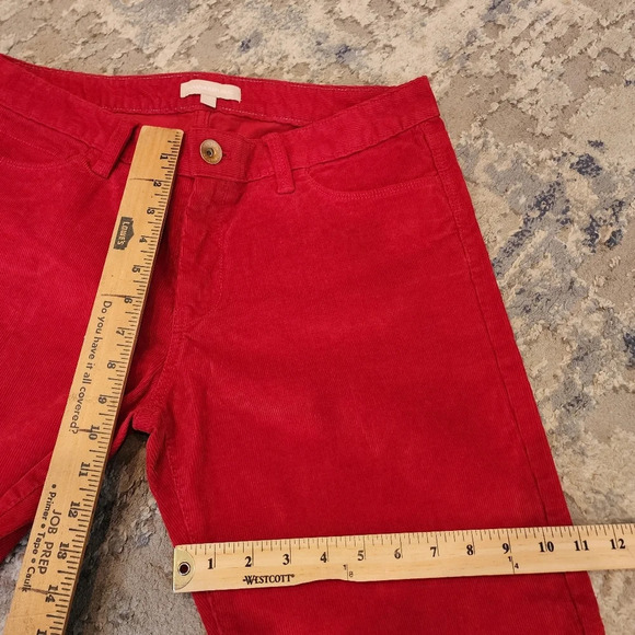 Banana Republic Red Corduroy pants. Size 31. - Picture 8 of 16